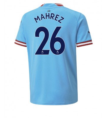 Manchester City Riyad Mahrez #26 Hjemmedrakt 2022-23 Kortermet